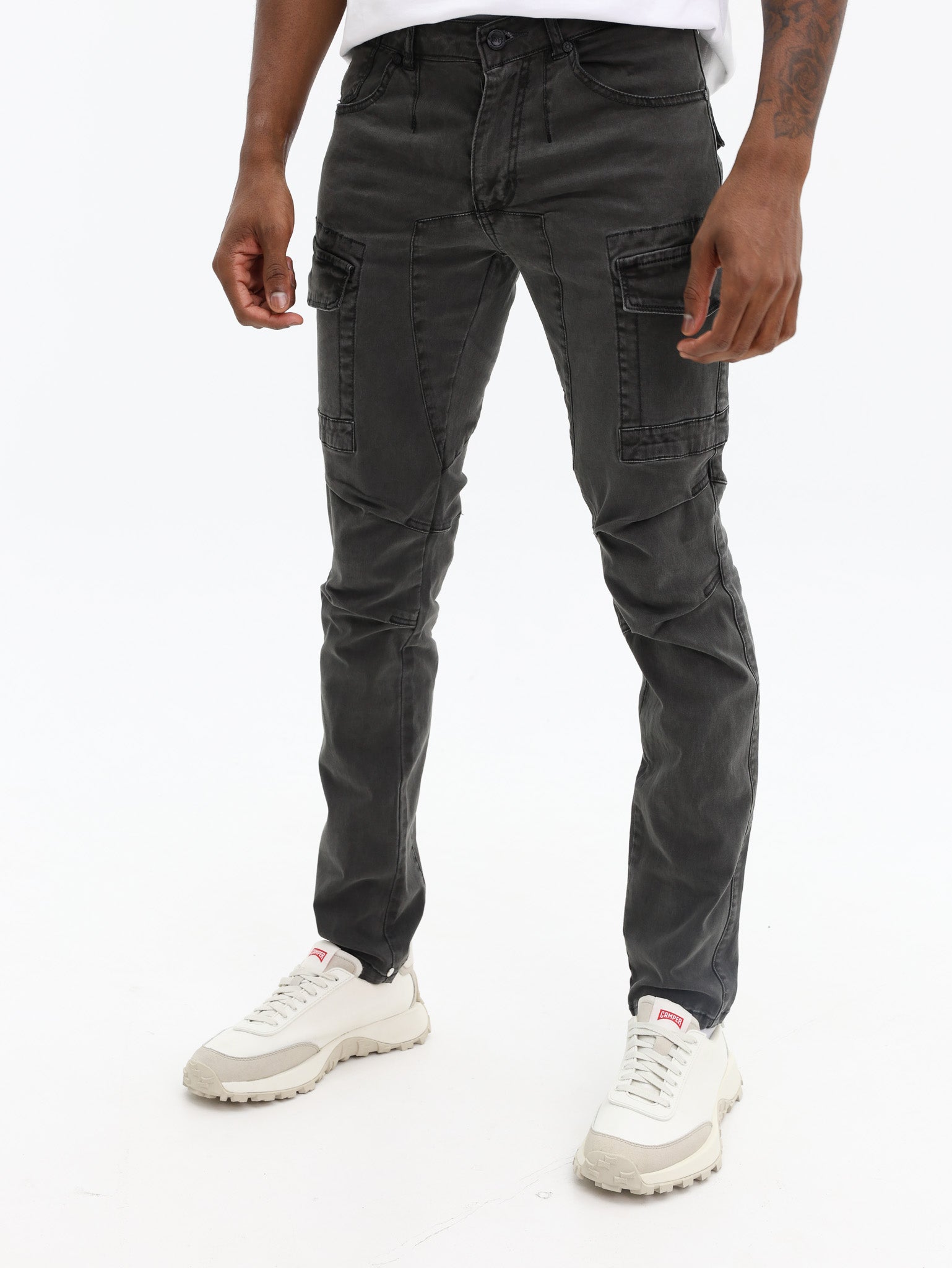 Cutty Cargo Pants Charcoal